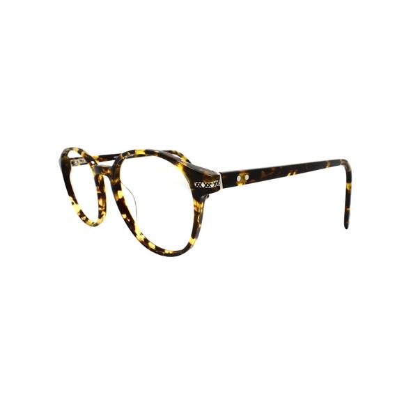 Colours By Alexander Julian Drew Tortoise 49-18-140 Eyeglasses FRAMES ONLY -GOOD - Picture 1 of 12